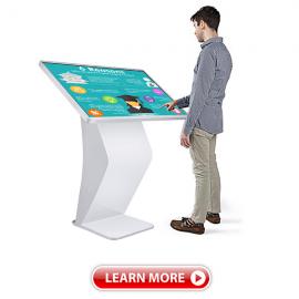 Floor Stand Touch Screen Kiosk 