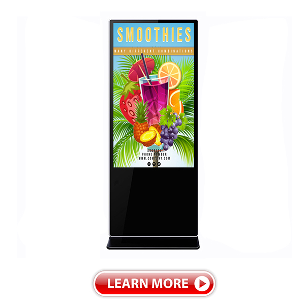 50 inch Floor Stand Digital Signage