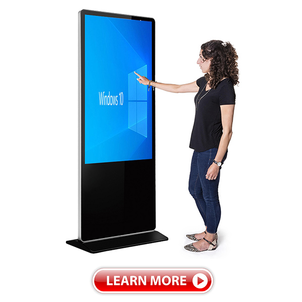 55 inch Floor Stand Touch Screen